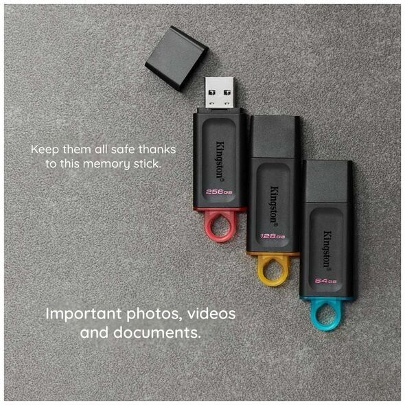 Kingston Memory Stick 64GB - Kingston DT DT Exodia (DTX/64GB) - Black 0740617309829 έως 12 άτοκες Δόσεις
