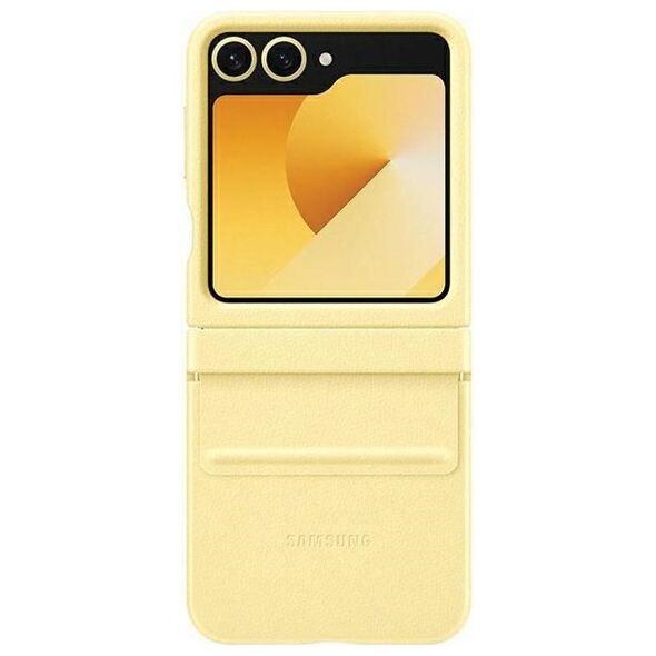 Samsung Flap ECO-Leather Case for Samsung Galaxy Z Flip6 F741 yellow 8806095611877