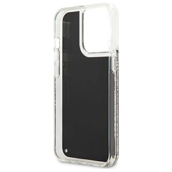 Original Case IPHONE 13 PRO MAX Karl Lagerfeld Hardcase Liquid Glitter Gatsby (KLHCP13XLGGKBK) black 3666339049836