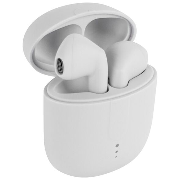 Setty Bluetooth earphones TWS with a charging case TWS-0 white 5900495033161