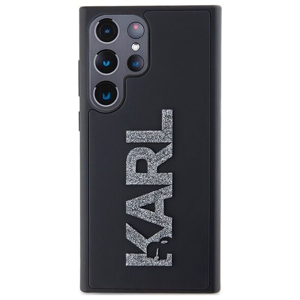 Karl Lagerfeld case for Samsung Galaxy S24 Ultra KLHCS24L3DMBKCK black HC 3D logo glitter 3666339259105