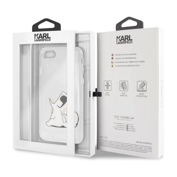 Original Case IPHONE SE 2022 / SE 2020 / 7 / 8 Karl Lagerfeld KLHCI8CFNRC 3700740435960