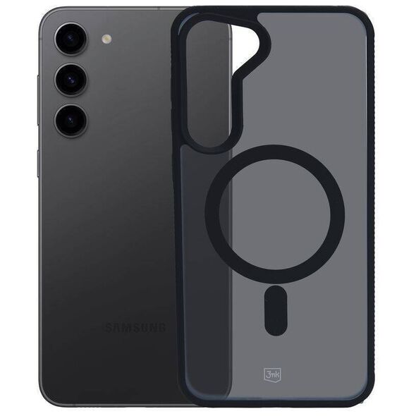 Case SAMSUNG GALAXY S24+ 3mk MagCase Smoke black 5903108563444