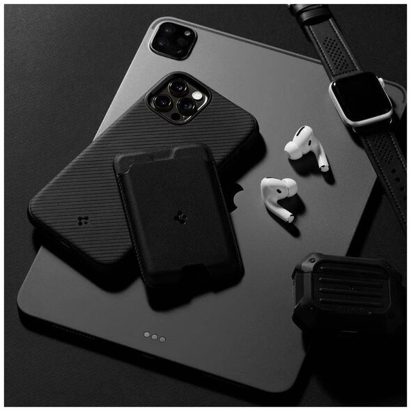 Magnetic Card Holder Magsafe Spigen Valentinus black 8809756641510