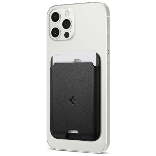 Magnetic Card Holder Magsafe Spigen Valentinus black 8809756641510