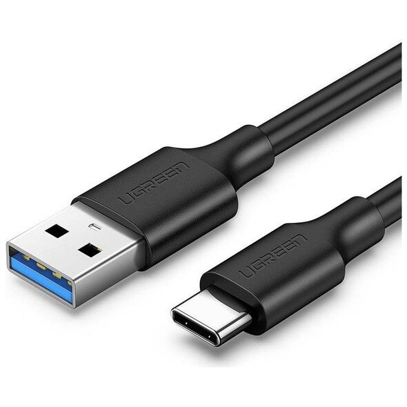 Cable USB to USB-C 3.0 UGREEN US184, 2m (black) 6957303828845