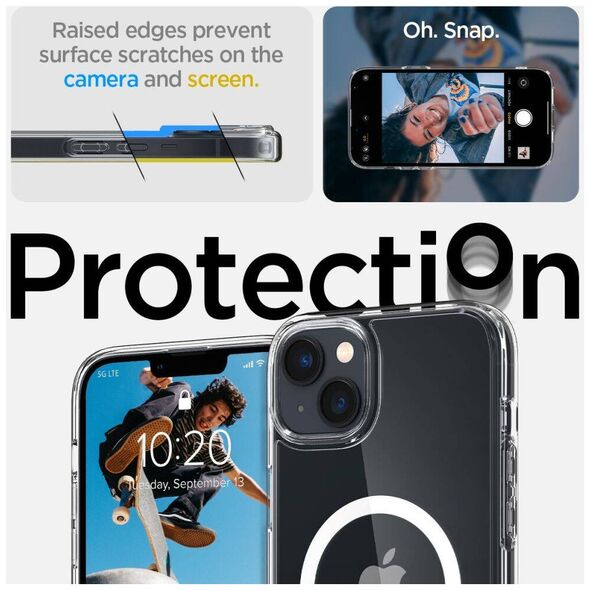Case IPHONE 14 Spigen Ultra Hybrid Mag MagSafe white 8809811865264