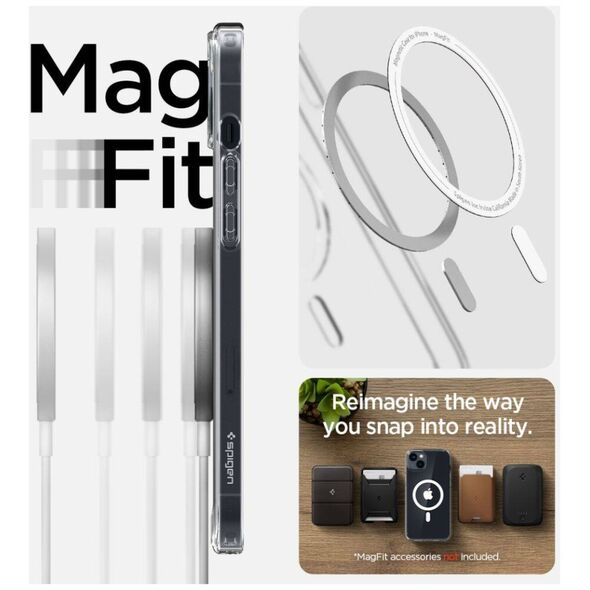 Case IPHONE 14 Spigen Ultra Hybrid Mag MagSafe white 8809811865264