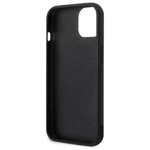 Original Case IPHONE 14 PLUS Karl Lagerfeld Hardcase Rubber Ikonik 3D (KLHCP14M3DRKINK) black 3666339122638