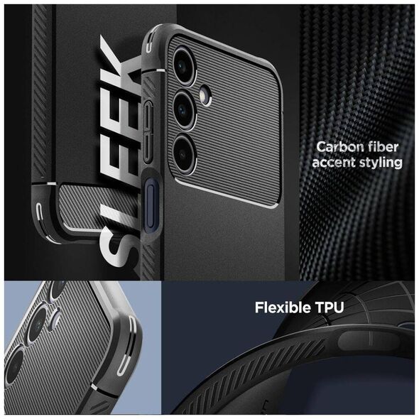 Case SAMSUNG GALAXY A25 5G Spigen Rugged Armor Matte black 8809971221382