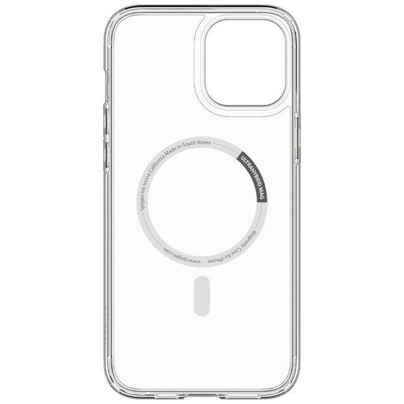 Case IPHONE 12 / 12 PRO Spigen Ultra Hybrid Mag MagSafe white 8809756644375