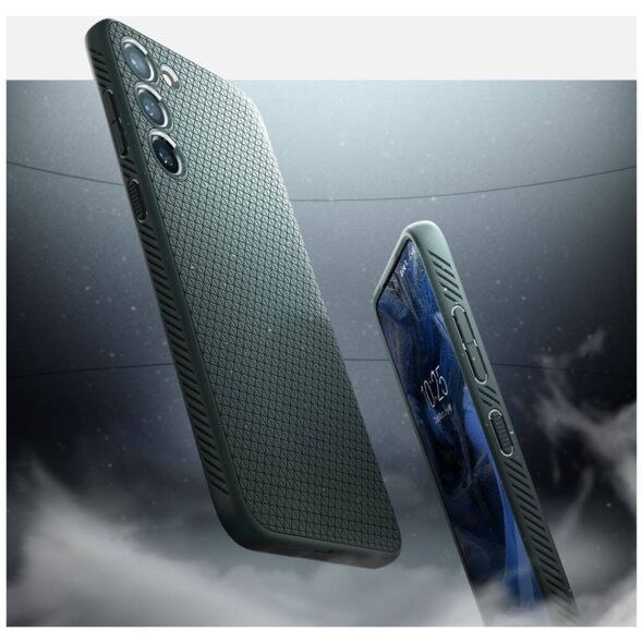 Case SAMSUNG GALAXY S23 Spigen Liquid Air Abyss Green 8809896741101
