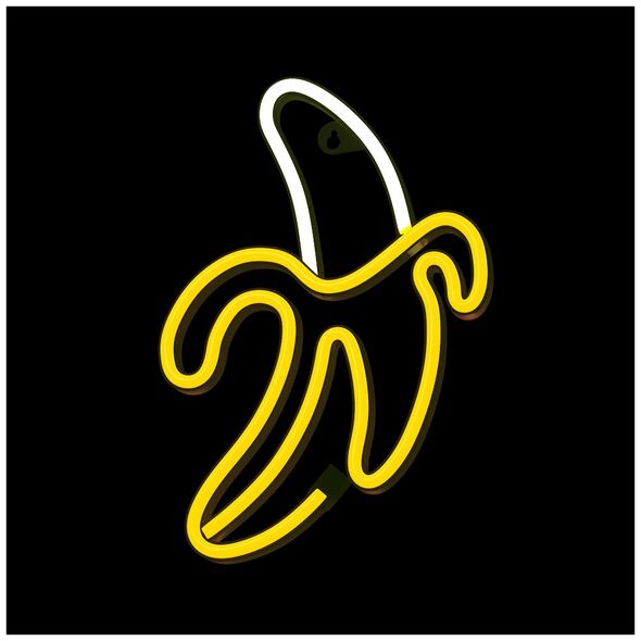 Neon LED Light BANANA white yellow Bat + USB FLNE10 Forever Light 5900495956163