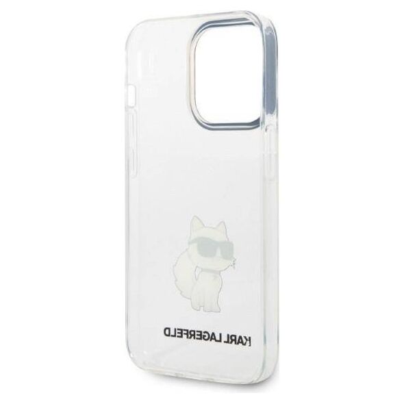 Original Case IPHONE 14 PRO Karl Lagerfeld Hardcase IML NFT Choupette (KLHCP14LHNCHTCT) transparent 3666339087142