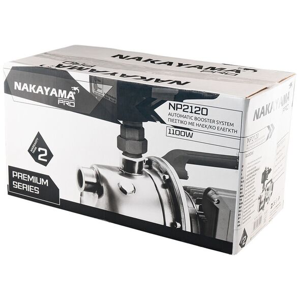 Nakayama pro Np2120 Nakayama pro Np2120 Πιεστικό με Ηλεκτρονικό Ελεγκτή 035152 έως 12 Άτοκες Δόσεις
