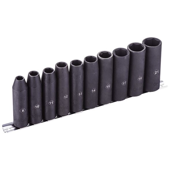Bormann pro Bht7704 Bormann pro Bht7704 σετ Καρυδάκια Aέρος Μακρυά 1/2'' , 8,10,11,1213,14,15,17,19,21mm 075165 έως 12 Άτοκες Δόσεις