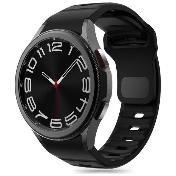 Strap for GALAXY WATCH 4 / 5 / 5 PRO / 6 / 7 / FE Tech-Protect Silicone black 5906302313600