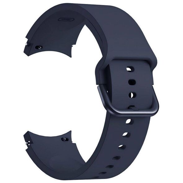 Strap for GALAXY WATCH 4 / 5 / 5 PRO / 6 / 7 / FE Tech-Protect Silicone navy blue 5906302313532