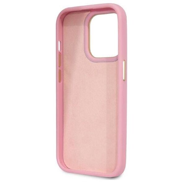 Original Case IPHONE 14 PRO Guess Croco Collection (GUHCP14LHGCRHP) pink 3666339082949