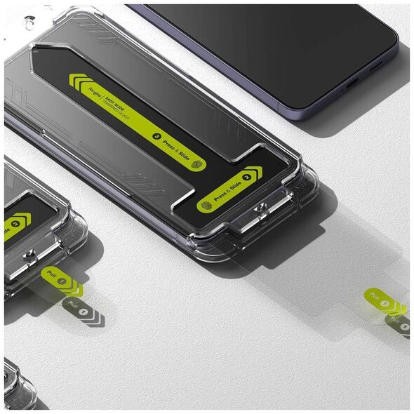 Tempered Glass SAMSUNG GALAXY S24 Ringke Easy Slide 2-Pack Clear 8809961783036
