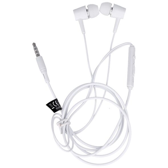 Maxlife wired earphones MXEP-02 jack 3,5mm white 5900495780546