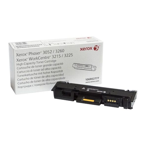XEROX PHASER 3260, WC 3225 BLACK TONER HC (3k) (106R02777) (XER106R02777) έως 12 άτοκες Δόσεις