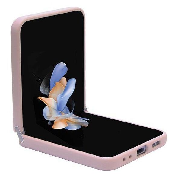 Original Case SAMSUNG GALAXY Z FLIP 5 Guess Hardcase Glitter Script (GUHCZF5HGGSHP) pink 3666339173999