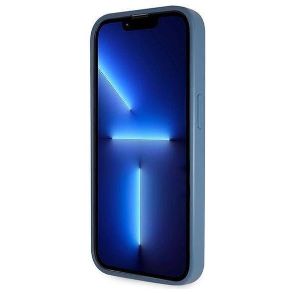 Original Case APPLE IPHONE 15 PRO Guess Hardcase Crossbody 4G Metal Logo (GUHCP15LP4TDSCPB) blue 3666339147105
