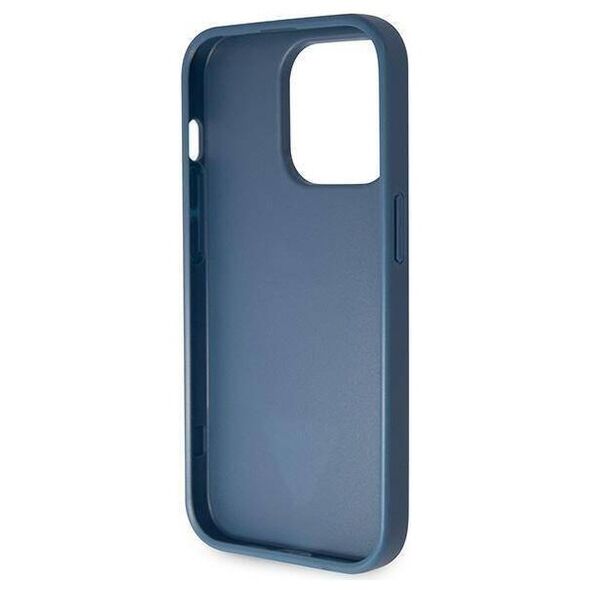 Original Case APPLE IPHONE 15 PRO Guess Hardcase Crossbody 4G Metal Logo (GUHCP15LP4TDSCPB) blue 3666339147105