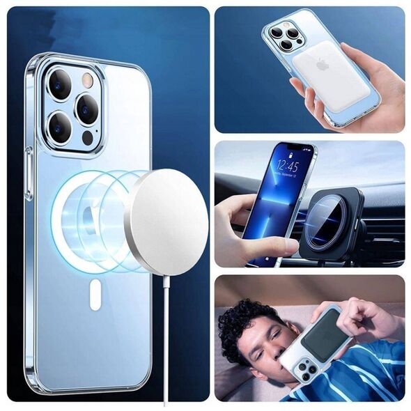 Case SAMSUNG GALAXY S22 Tech-Protect FlexAir Hybrid MagSafe transparent 9490713931561