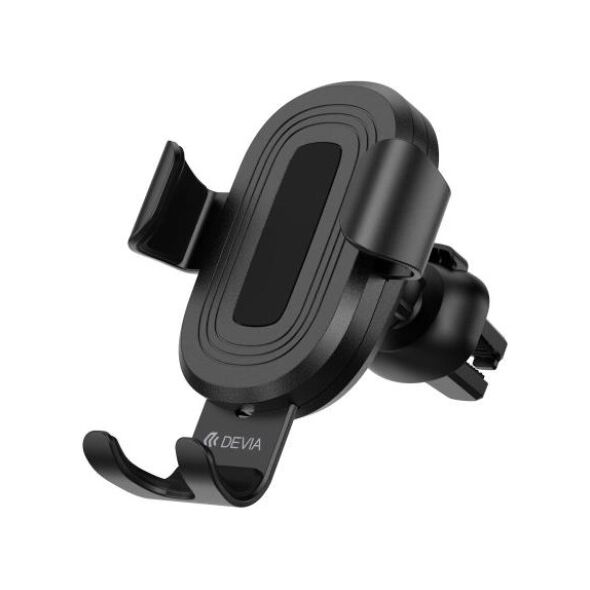 Universal Βάση Στήριξης Αεραγωγού Αυτοκινήτου Devia EA194 Gravity Sensor με Ασύρματη Φόρτιση 10W Μαύρο 6938595329906 6938595329906 έως και 12 άτοκες δόσεις