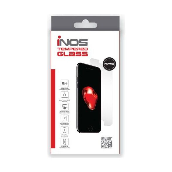 Tempered Glass Full Face Privacy inos 0.33mm Samsung Galaxy S24 Ultra 5G Μαύρο 5205598168872 5205598168872 έως και 12 άτοκες δόσεις