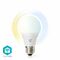 Nedis Smart Λάμπα LED για Ντουί E27 Ρυθμιζόμενο Λευκό 806lm Dimmable (WIFILRW10E27) (NEDWIFILRW10E27) έως 12 άτοκες Δόσεις