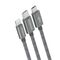 Romoss USB cable Romoss CB25N 3in1 USB-C / Lightning / Micro 3A 1m (grey) 040754 έως και 12 άτοκες δόσεις