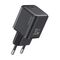 USAMS Usams - Wall Charger X-ron Series (US-CC186) - Single Port Fast Charging, USB-C PD30W, 3A - Black 6958444904924 έως 12 άτοκες Δόσεις
