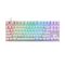 Motospeed Mechanical gaming keyboard Motospeed K82 RGB (white) 032615 6953460501591 K82-WhiteRed έως και 12 άτοκες δόσεις