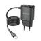 Dudao Wall charger Dudao A2Pro 2x USB with USB-C cable (black) 039467 6970379610633 A2ProEU έως και 12 άτοκες δόσεις