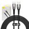 Baseus USB cable for USB-C Baseus Glimmer Series, 100W, 2m (Black) 039903 6932172617998 CADH000501 έως και 12 άτοκες δόσεις