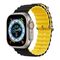 Λουράκι Devia Sport6 Silicone Apple Watch (38/ 40/ 41mm) Two-Tone Deluxe Μαύρο-Κίτρινο 6938595381607 6938595381607 έως και 12 άτοκες δόσεις
