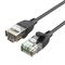 Vention Network Cable UTP CAT6A Vention IBIBG RJ45 Ethernet 10Gbps 1.5m Black Slim Type 056260 6922794742956 IBIBG έως και 12 άτοκες δόσεις