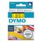 Ταινία Ετικετογράφου DYMO Standard 43618 6 mm x 7 m (Μαύρα Γράμματα σε Κίτρινο Φόντο) (S0720790) (DYMO43618) έως 12 άτοκες Δόσεις