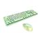 MOFII Wireless keyboard + mouse set MOFII Sweet 2.4G (green) 034315  SMK-623387AG Green έως και 12 άτοκες δόσεις 6950125747882