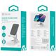 Devia adjustable folding holder stand EL161 for phone tablet pink 6938595364341