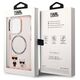 Original Case IPHONE 14 PRO Karl Lagerfeld Hardcase Karl & Choupette Aluminium Magsafe (KLHMP14LHKCP) pink 3666339087340