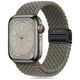 Strap for APPLE WATCH 4 / 5 / 6 / 7 / 8 / 9 / SE / ULTRA 1 / 2 (42 / 44 / 45 / 49 MM) Tech-Protect Nylonmag Olive gray 5906302312788