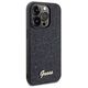 Original Case IPHONE 14 PRO Guess Hardcase Disco Metal Script (GUHCP14LPMSDGSK) black 3666339173418