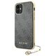 Original Case IPHONE 11 Guess Hard Case 4G Charms Collection (GUHCN61GF4GGR) gray 3666339016333