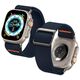 Strap for APPLE WATCH 4 / 5 / 6 / 7 / 8 / SE / ULTRA (42 / 44 / 45 / 49 MM) Spigen Fit Lite Ultra navy blue 8809896743372