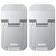 Baseus Desktop Laptop Holder (Set 2) - Baseus (LUZC000012) - Silver 6932172608415 έως 12 άτοκες Δόσεις