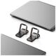 Baseus Desktop Laptop Holder (Set 2) - Baseus (LUZC000012) - Silver 6932172608415 έως 12 άτοκες Δόσεις